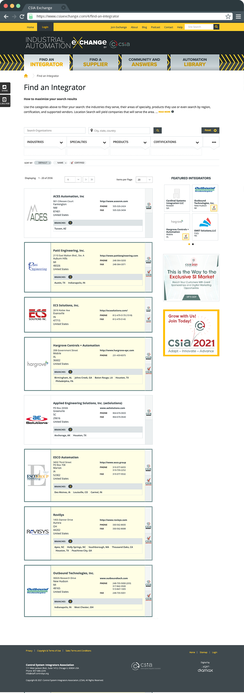 CSIA Directory